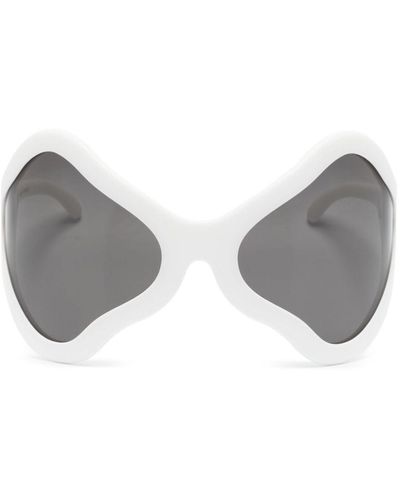 AVAVAV Panda Wraparound-Frame Sunglasses - Gray