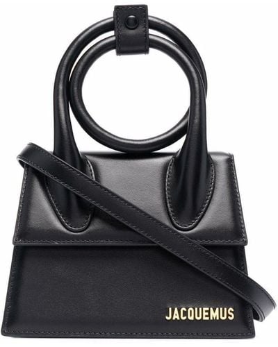 Jacquemus Le Chiquito Noeud Mini Bag - Black