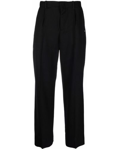 Our Legacy Borrowed Chino Wool Trousers - Black