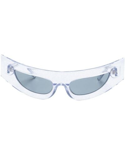 George Keburia Cat-Eye Frame Sunglasses - Blue