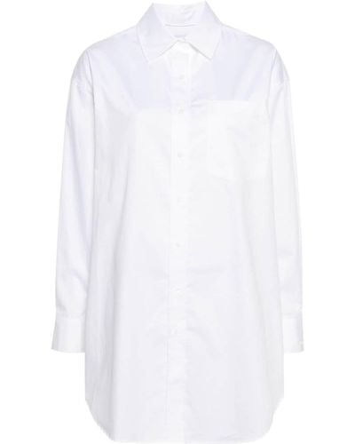 Calvin Klein Plain Cotton Shirt - White