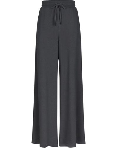 Dolce & Gabbana Wide-Leg Cotton Track Trousers - Blue