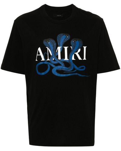 Amiri Poison Cotton T-Shirt - Black