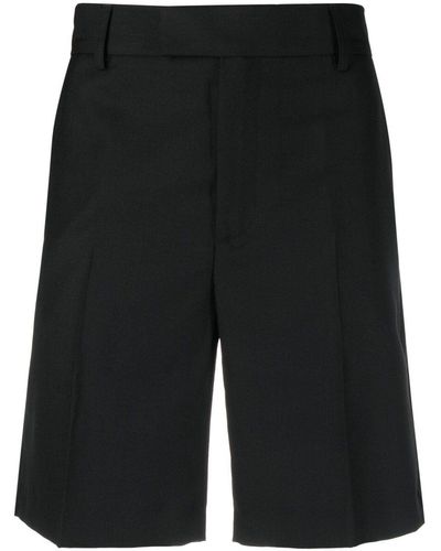 Séfr Sven Knee-Length Tailored Shorts - Black