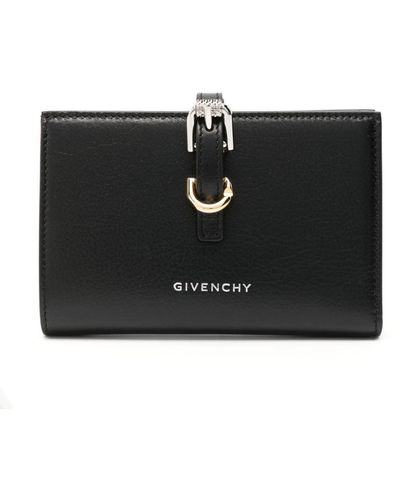 Givenchy Voyou Bi-Fold Leather Wallet - Black