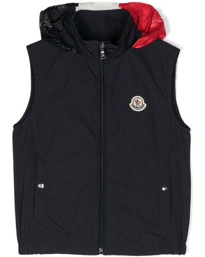 Moncler Zene Hooded Gilet - Black