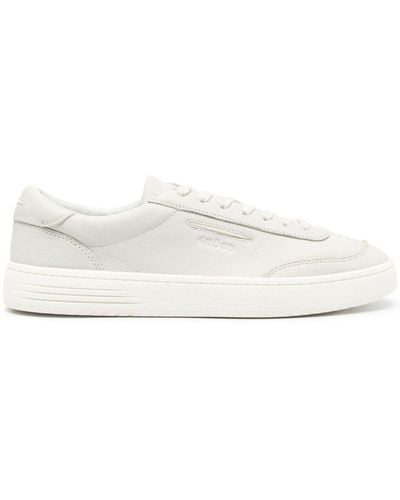 GHŌUD Lido Leather Trainers - White