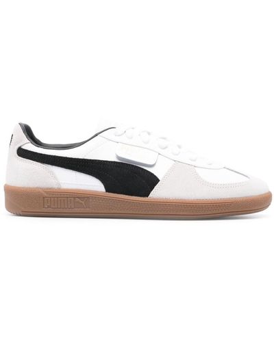 PUMA Palermo Panelled Trainers - White