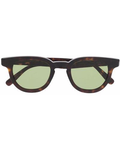 Retrosuperfuture Certo Round-Frame Sunglasses - Brown