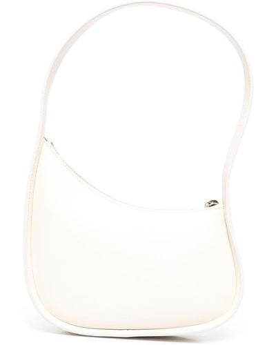 The Row Half Moon Shoulder Bags - White