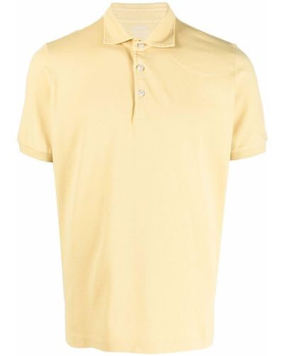 Mauro Ottaviani Short-Sleeved Polo Shirt - Yellow