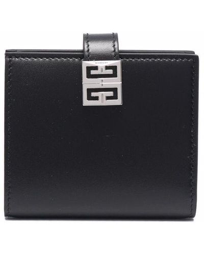 Givenchy 4g-motif Leather Wallet - Black
