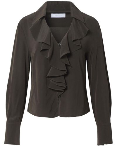 Equipment Mathilda Silk Blouse - Black