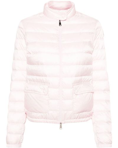 Moncler Lans Quilted Puffer Jacket - Pink