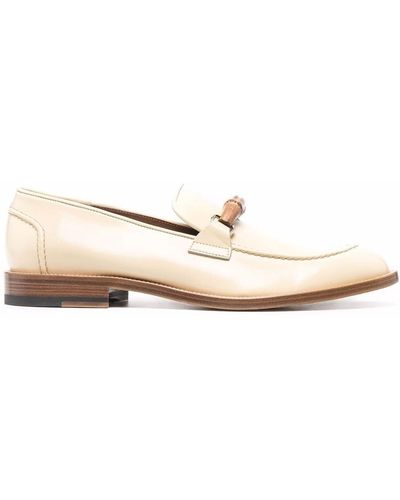 Casablancabrand Bamboo-detail Loafers - Natural