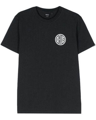 Deus Ex Machina Clutch Organic Cotton T-Shirt - Black