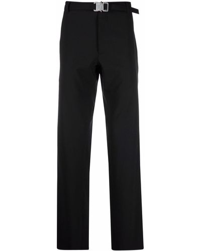 1017 ALYX 9SM Belted Straight-leg Trousers - Black