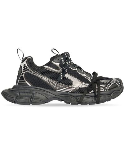 Balenciaga 3Xl Mesh-Panel Trainers - Black