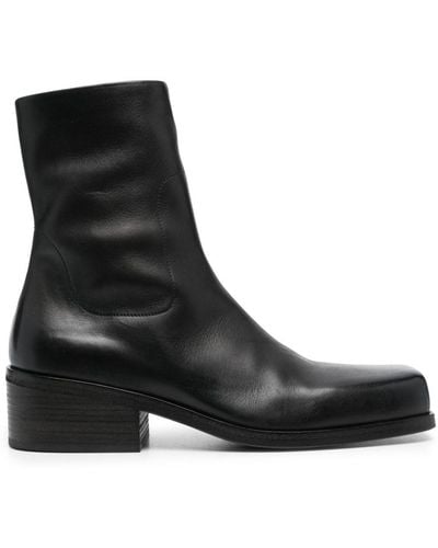 Marsèll Cassello 70Mm Leather Boots - Black