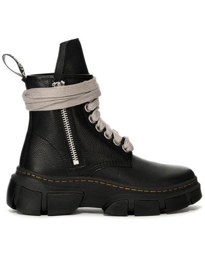 Dr. Martens X Rick Owens 1460 Dmxl Jumbo Lace Boots - Black