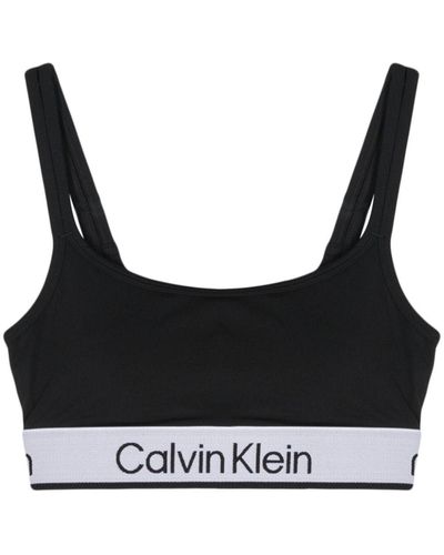 Calvin Klein Low Impact Sports Bra - Black