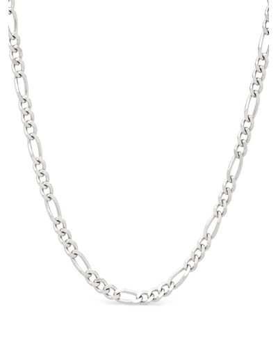 Tom Wood Recycled- Bo Chain Thick Necklace - White