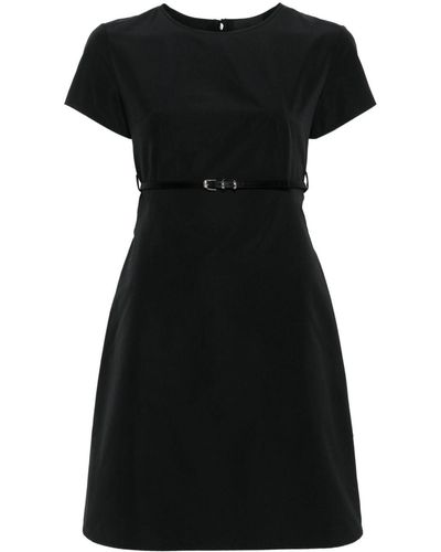 Givenchy Voyou Belted Mini Dress - Black