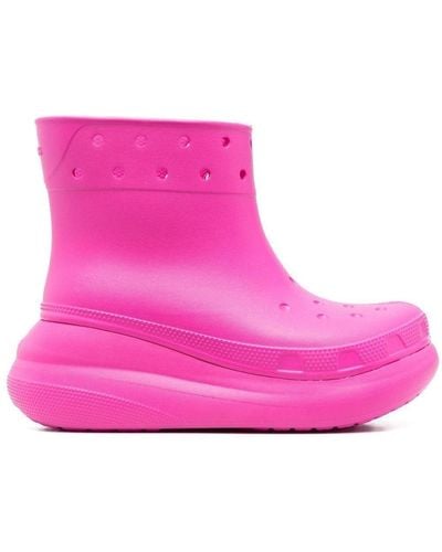 Crocs™ Crush 70mm Ankle Boots - Pink