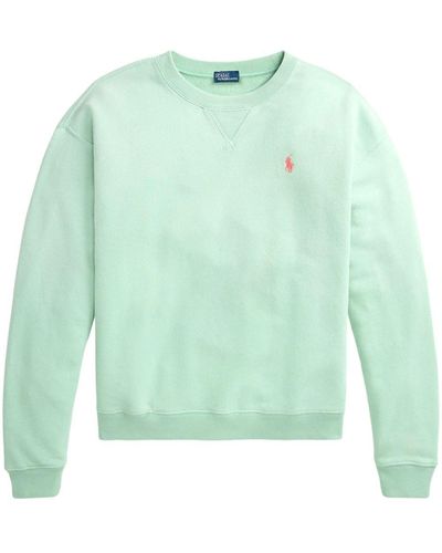Polo Ralph Lauren Polo Pony Cotton Sweatshirt - Green
