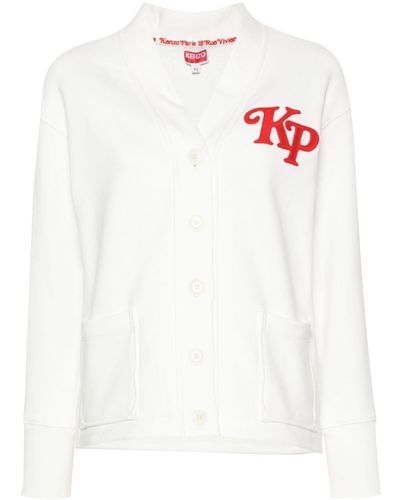 KENZO X Verdy Embroidered Cardigan - White
