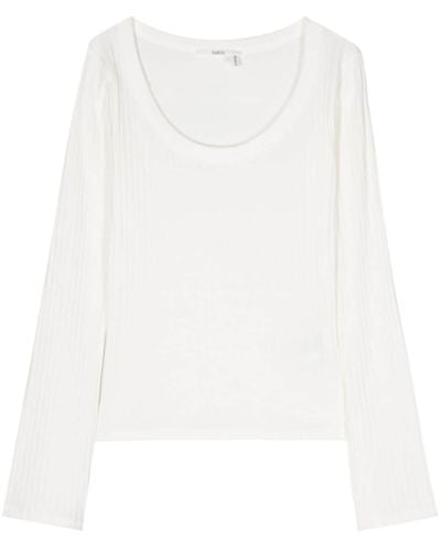 Ba&sh Tiana Long-Sleeve T-Shirt - White