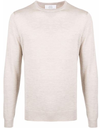 Mauro Ottaviani Round Neck Jumper - Natural