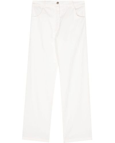 GIMAGUAS Alex Cotton Trousers - White