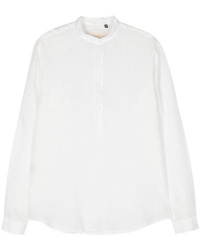 Costumein Chambray Linen Shirt - White