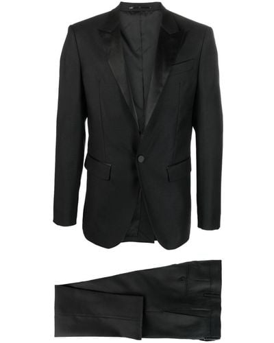 DSquared² Single-Breasted Two-Piece Suit - Black