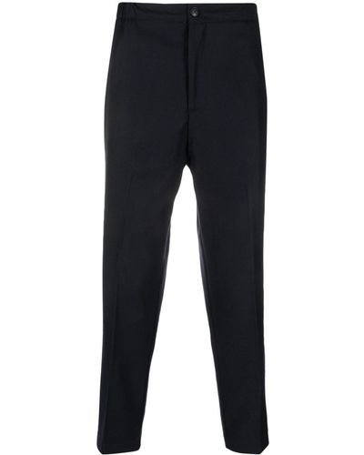 Costumein Tapered-Leg Cropped Trousers - Blue