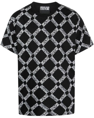 Versace Graphic-print T-shirt - Black