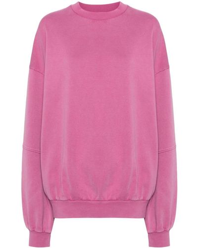 CANNARI CONCEPT Embroidered-Logo Sweatshirt - Pink