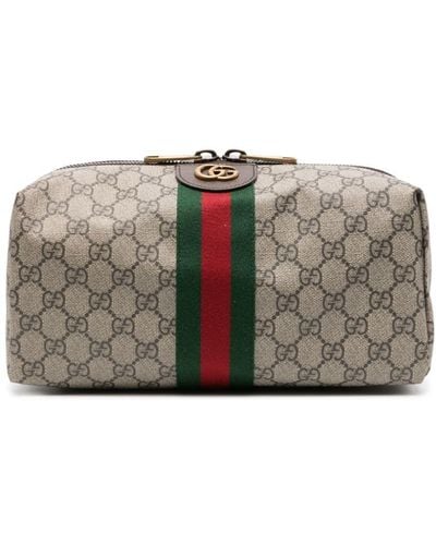 Gucci Medium Savoy Wash Bag - Gray