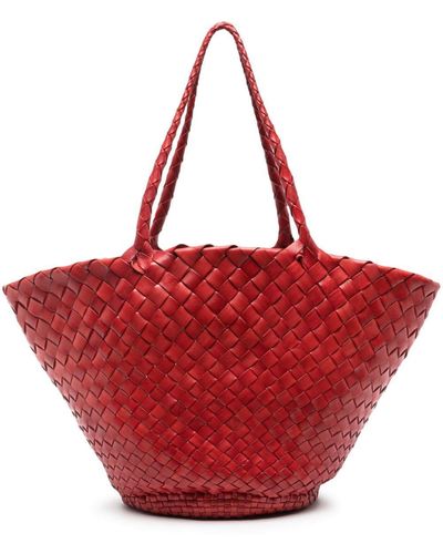 Dragon Diffusion Egola Leather Tote Bag - Red