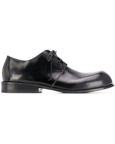 Marsèll Muso Round-Toe Derby Shoes - Black