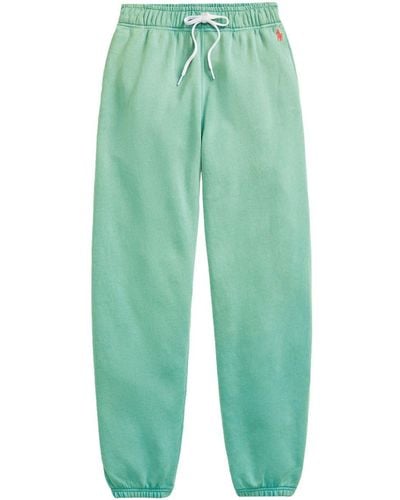 Polo Ralph Lauren Polo Pony-Embroidered Track Trousers - Green