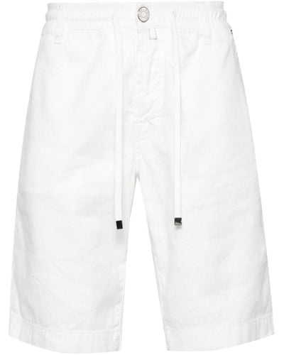 Jacob Cohen Drawstring-Waist Bermuda Shorts - White