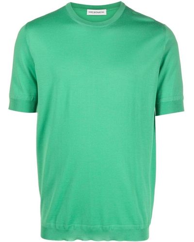GOES BOTANICAL Merino-Wool Knitted T-Shirt - Green