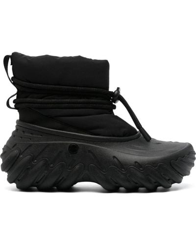 Crocs™ Echo Lace-Up Ankle Boots - Black