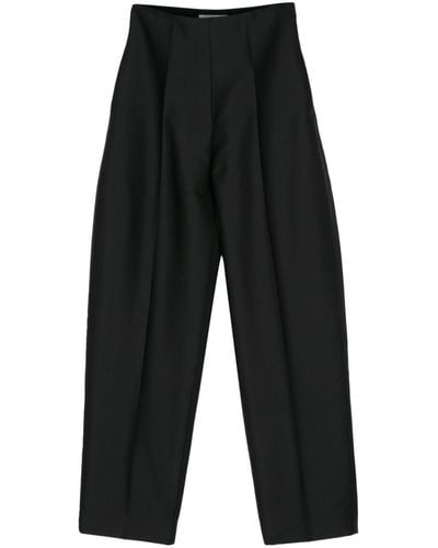 GIA STUDIOS Twill Tailored Trousers - Black