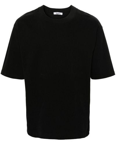 Eraldo Crew-Neck Cotton T-Shirt - Black
