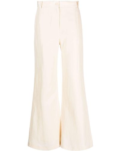By Malene Birger Birger Carass Flared Trousers - White