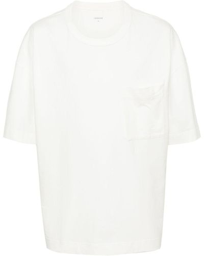 Lemaire Chest-Pocket Jersey T-Shirt - White