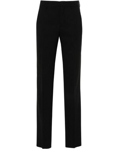 Tagliatore Interwoven Tailored Trousers - Black